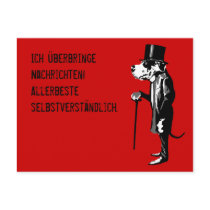 Doggen Geschenke Post Card