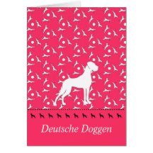 Doggen greeting map cards