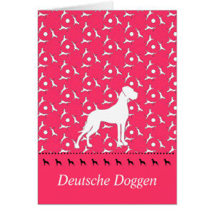 Doggen greeting map cards