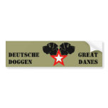 Doggen stickers bumper stickers