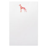 Doggen writing paper stationery design