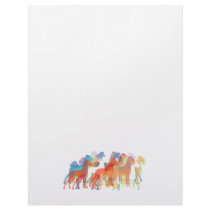 Doggengruppe mit weiß - Dogge letterhead