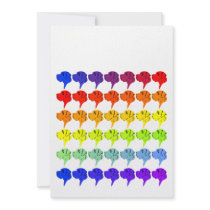 Doggenkopf many colors invitation