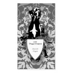 Doggenwappen visiting cards business card template