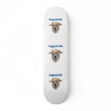 Doggeritaville Dog Hat Skate Board Deck