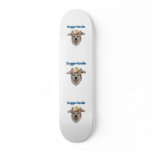 Doggeritaville Dog Hat Skate Board Deck