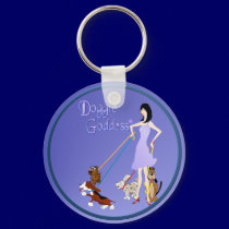 Doggie Goddess Keychain