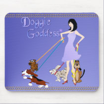 Doggie Goddess Mousepad