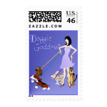 Doggie Goddess Postage postage