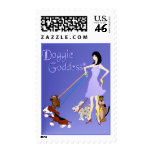 Doggie Goddess Postage postage