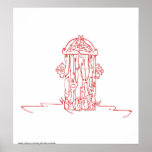DOGGIE HYDRANT POSTERS