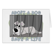 Doggie Jail Card