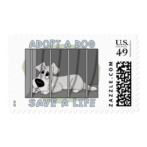Doggie Jail Postage Stamps Zazzle