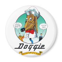 Doggie magnet by Zippy Doggie magnet