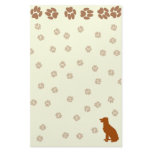 Doggie Paw Print Stationary For all Dog Lovers Customized Stationery