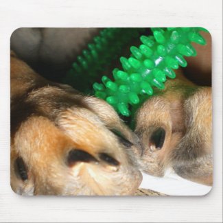 Doggie Paws mousepad