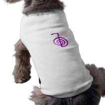 Doggie Reiki T-Shirt - Cho Ku Rei pet clothing by PammyShop Doggie Reiki T-Shirt - Cho Ku Rei pet clothing