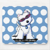 Doggles Westie Mousepad Mat