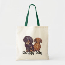 Doggy Bag - Long Haired and Smooth Dachshund