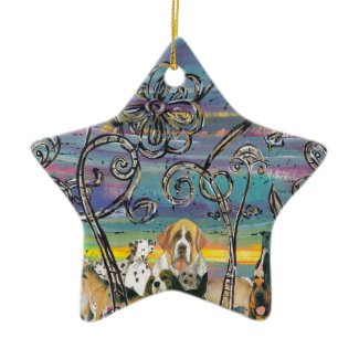 Doggy Days Ornament ornament