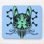 doggy dog blue color fashion mousepad
