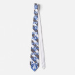 doggy dog blue lineart stripe luxury tie doggy dog blue lineart stripe luxury tie