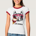 doggy dog icecream puppystyle fashion T-shirt doggy dog icecream puppystyle fashion T-shirt