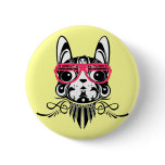 doggy dog sunglass yellow style button doggy dog sunglass yellow style button