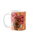 doggy heart mugs