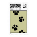 Doggy Paw Prints postage by spacedust Doggy Paw Prints postage