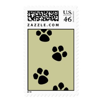 Doggy Paw Prints stamp