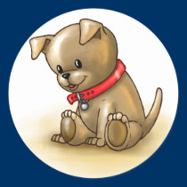 Doggy Sticker