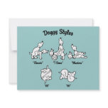 Doggy Styles Personalized Invite