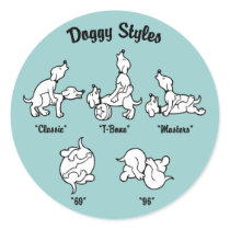 Doggy Styles stickers by kbilltv Doggy Styles stickers