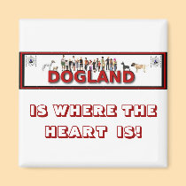 Dogland Magnet magnets
