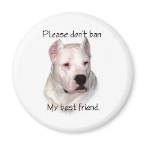Dogo Argentino Anti-BSL - Magnet