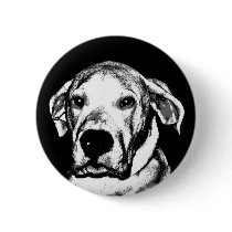 Dogo argentino badge buttons