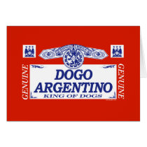 Dogo Argentino cards