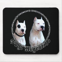 Dogo Argentino mousepad