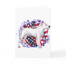 Dogo Argentino Patriot Cards