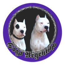 Dogo Argentino stickers