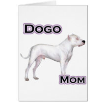 Dogo Mom 4 Greeting Cards