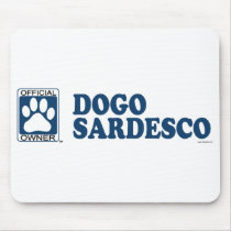 Dogo Sardesco Blue mousepads