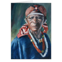Dogon Bandana Woman cards