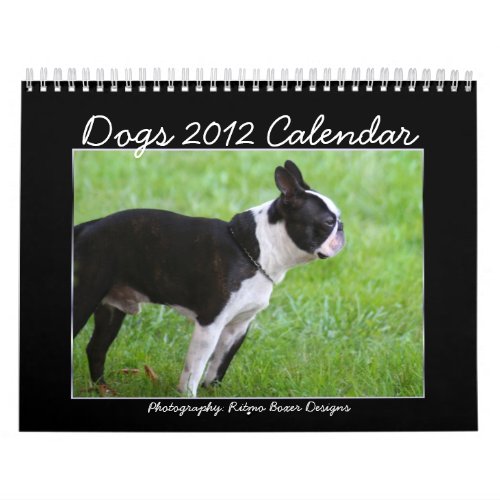 Dogs 2012 Calendar calendar