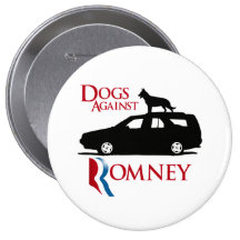 Dogs Against Romney -.png Button
