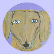 dogs and cats by eric ginsburg stickers