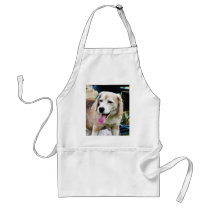 Dogs Beagles Tongues Fur Panting Apron