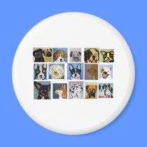 dogs by eric ginsburg magnets
