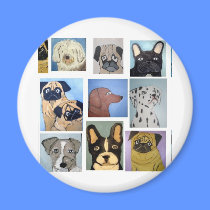 dogs by eric ginsburg magnets